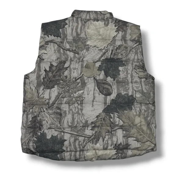 Elwood Puffer Vest In Real Camo - Picture 3 of 4
